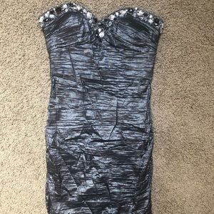 Metallic Formal Dress